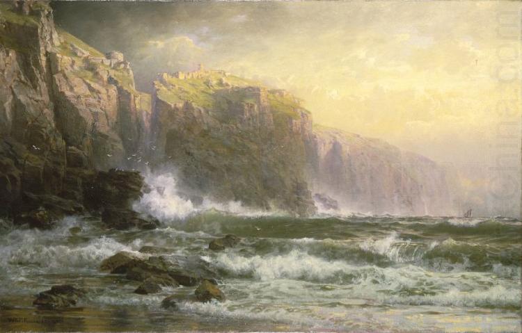 William Trost Richards The League Long Breakers Thundering on the Reef china oil painting image